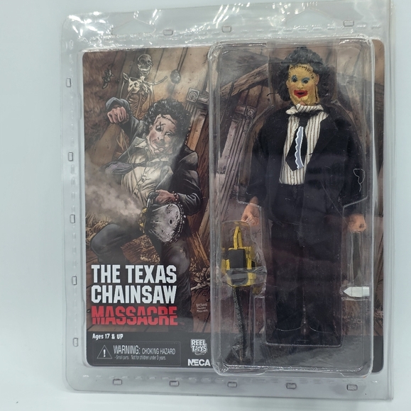 NECA Texas Chainsaw Massacre Leatherface Pretty Lady Mask Clothed Action Figure - Picture 2 of 8